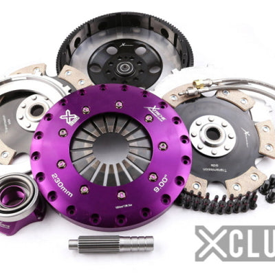 XClutch 91-92 Porsche 911 Turbo 3.3L 9in Twin Solid Ceramic Clutch Kit