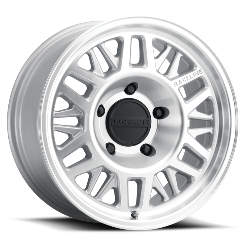 Raceline 451MC Ryno TR Trailer 15x5in / 5X4.5 BP / 0mm Offset / 3.19mm Bore - Machined CC