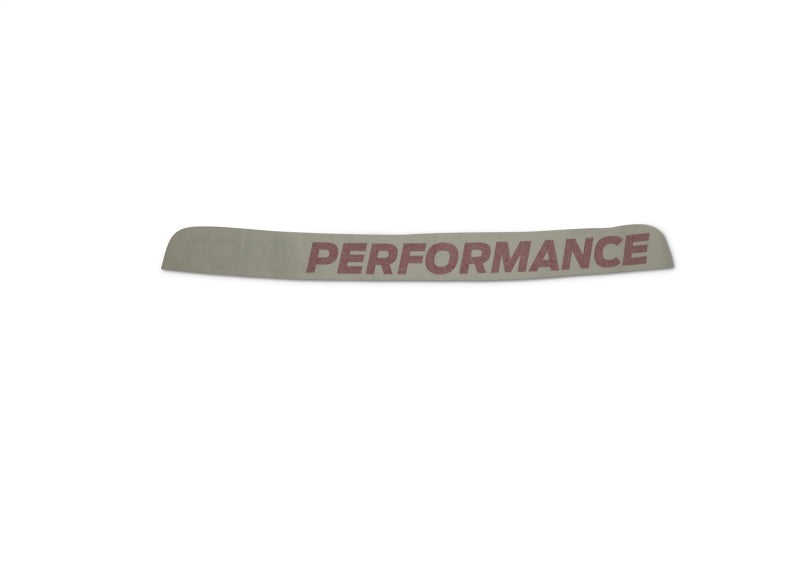 Ford Performance 2015-2017 Mustang Windshield Banner Ford Performance - White / Red
