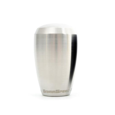 GrimmSpeed Shift Knob Stainless Steel - Subaru 5 Speed and 6 Speed Manual Transmission