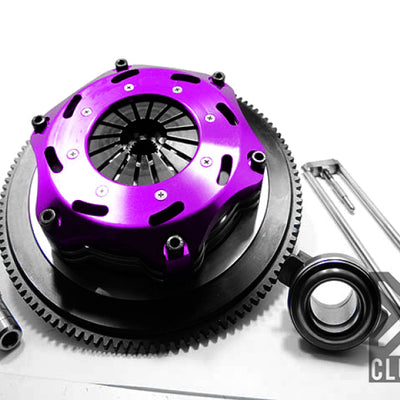 XClutch 07-17 Mitsubishi Lancer EVO X 2.0L 7.25in Twin Solid Ceramic Clutch Kit