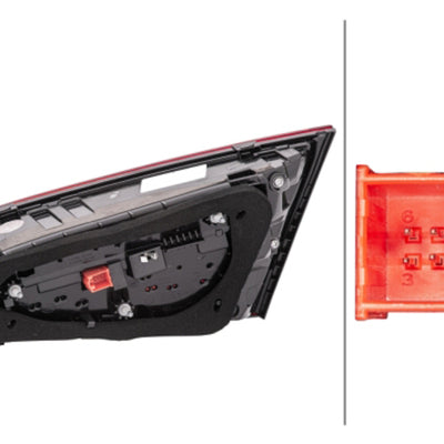 Hella 2017-2018 Audi A3 Left Tail Light