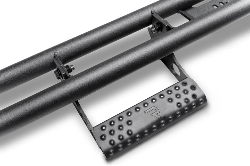 N-Fab RKR Step System 07-17 Jeep Wrangler JK 2 Door All - Tex. Black - 1.75in