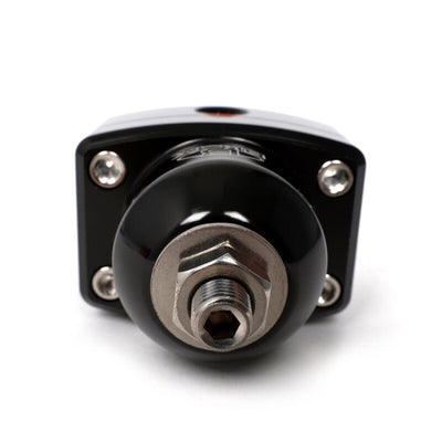 BLOX Racing 2-Port Design Black/Black Adjustable Fuel Pressure Regulator
