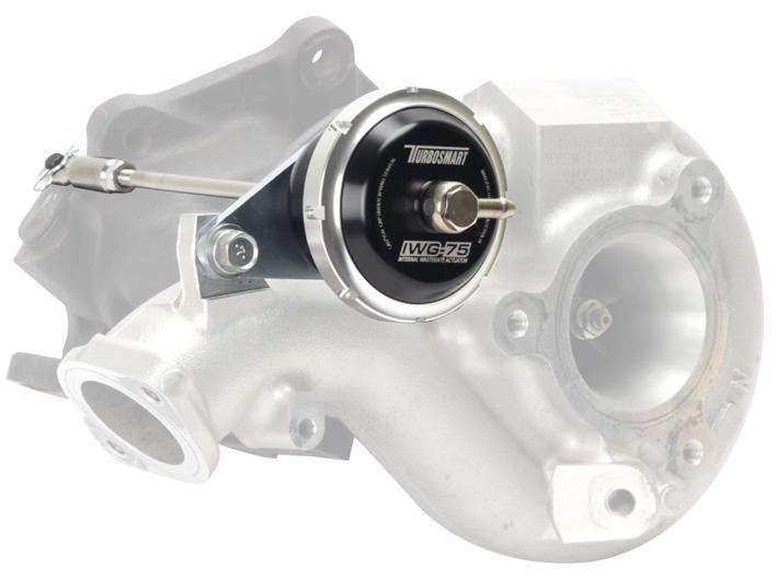 Turbosmart IWG75 Mitsubishi EVO 10 24 PSI Black Internal Wastegate Actuator