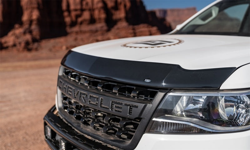 Husky Liners 15-22 Chevrolet Colorado (Incl. ZR2) Aeroskin Hood Protector - Smoke