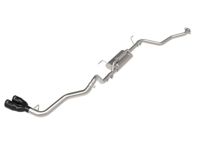 aFe 24-25 Toyota Tacoma L4-2.4L (t) Vulcan Series 2.5in to 3in Cat-Back w/ Black Tip