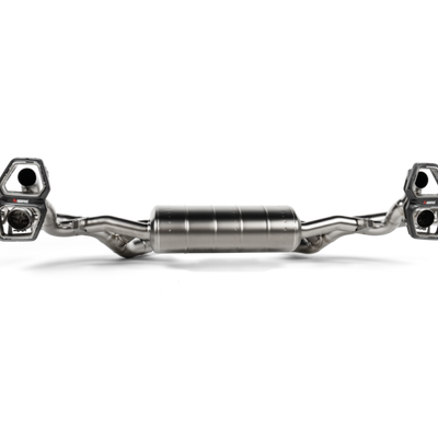 Akrapovic 23-24 BMW XM (G09) TwinPower Turbo V8 Hybrid Slip-On Race Line (Titanium) w/ Carbon Tips