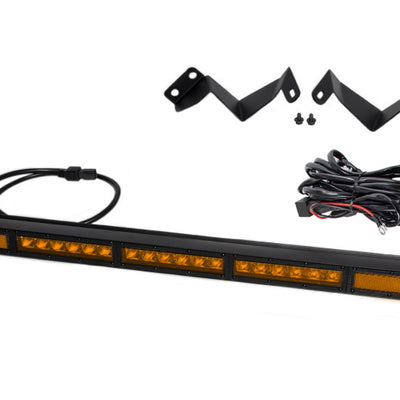 Diode Dynamics 16-21 Toyota Tacoma SS30 Stealth Lightbar Kit - Amber Combo