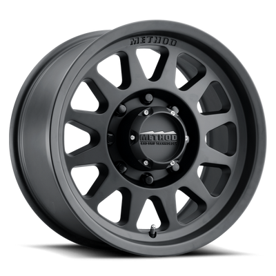 Method MR704 HD 17x9 18mm Offset 8x170 130.81mm CB Matte Black Wheel