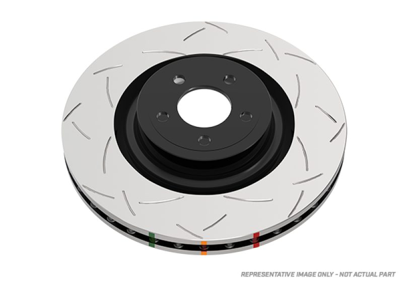 DBA 05-10 Mustang GT/ 11+ V6 Front Slotted 4000 Series Rotor