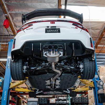 Remark 2023+ Honda Civic Type-R (FL5) Sports Touring Catback Titanium Exhaust/SUS304 Front Pipe