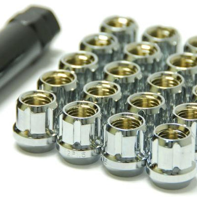 Wheel Mate Muteki Open End Lug Nuts - Chrome 12x1.50