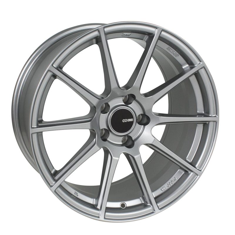 Enkei TS10 18x8.5 5x112 45mm Offset 72.6mm Bore Grey Wheel *Min Order QTY 40*