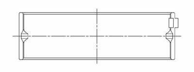 ACL Toyota/Lexus 2JZGE/2JZGTE 3.0L 0.25 Oversized High Performance Main Bearing Set