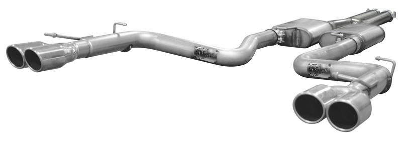 aFe MACHForce XP Exhausts Cat-Back Polished Tips 09-17 GM Silverado 1500 4.3/5.3L RegCab SB/LB