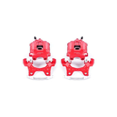 Power Stop 95-99 BMW M3 Rear Red Calipers w/Brackets - Pair