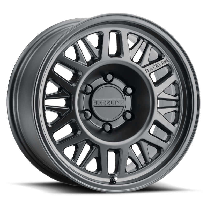 Raceline 451B Ryno 17x7.5in / 6x130 BP / 50mm Offset / 84.10mm Bore - Satin Black Wheel