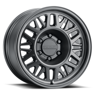Raceline 451B Ryno TR 18x9in / 6X139.7 BP / 0mm Offset / 106.1mm Bore - Satin Black