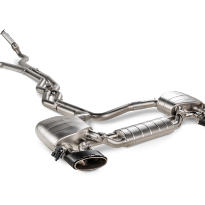 Akrapovic 2023 Audi RS6 Avant (C8) Evolution Line Cat Back (Titanium) (Req Link Pipe Set)