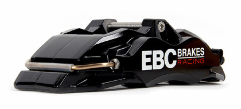 EBC Racing 17-22 Honda Civic Type-R (FK8) Black Apollo-6 Front Right Caliper