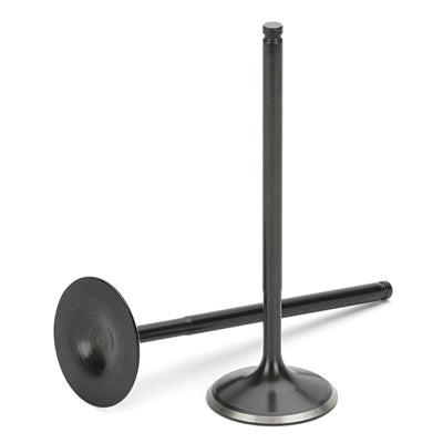 Supertech Subaru WRX 2.0L/2.5L Black Nitrided +1mm Head Diam Exhaust Valve - Set of 8