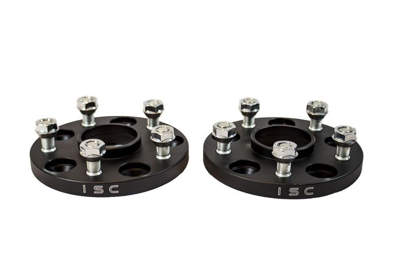 ISC Suspension Lexus/Toyota 5x114.3 Hub Centric (60 Hub Bore) Wheel Spacers 15mm Black (Pair)