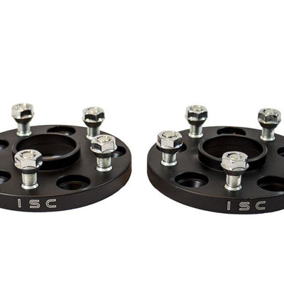 ISC Suspension Lexus/Toyota 5x114.3 Hub Centric (60 Hub Bore) Wheel Spacers 15mm Black (Pair)