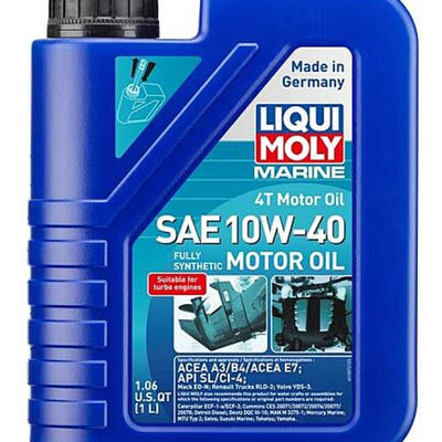 LIQUI MOLY 1L Marine 4T Motor Oil SAE 10W40