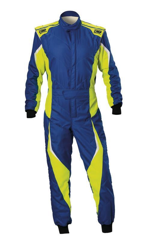 OMP TECNICA EVO SUIT WHITE/ANTHR SIZE 44 FIA 8856-2018 + SFI