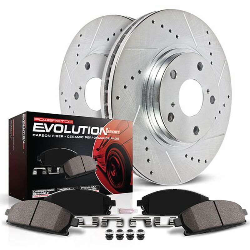 Power Stop 22-24 Hyundai Tucson Front Z23 Evolution Brake Kit