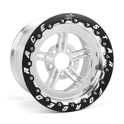 Race Star 63 Pro Forged 15x10 SBL Sportsman 5x5.00 BC / 5.00in. BS Wheel - Polished