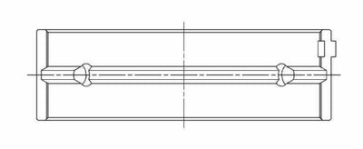 ACL BMW M20/M50/M52/M54  - 1919CC 80.0mm Bore 66.0mm Stroke .25 Oversized Main Bearing Set