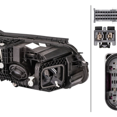 Hella 19-20 Mercedes-Benz C Class Headlamp Lh W/O Led Module