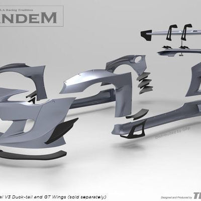 GReddy Scion FR-S Pandem Wide Body V3 Side Skirts