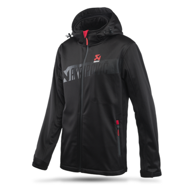 Akrapovic Mens Corpo Softshell Jacket Black - S