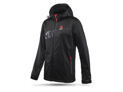 Akrapovic Mens Corpo Softshell Jacket Black - M