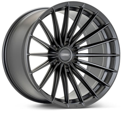 Vossen HFX-4 22x12 - 6x139.7 - ET-44 - Ultra Deep - 106.1 - Satin Black Wheel
