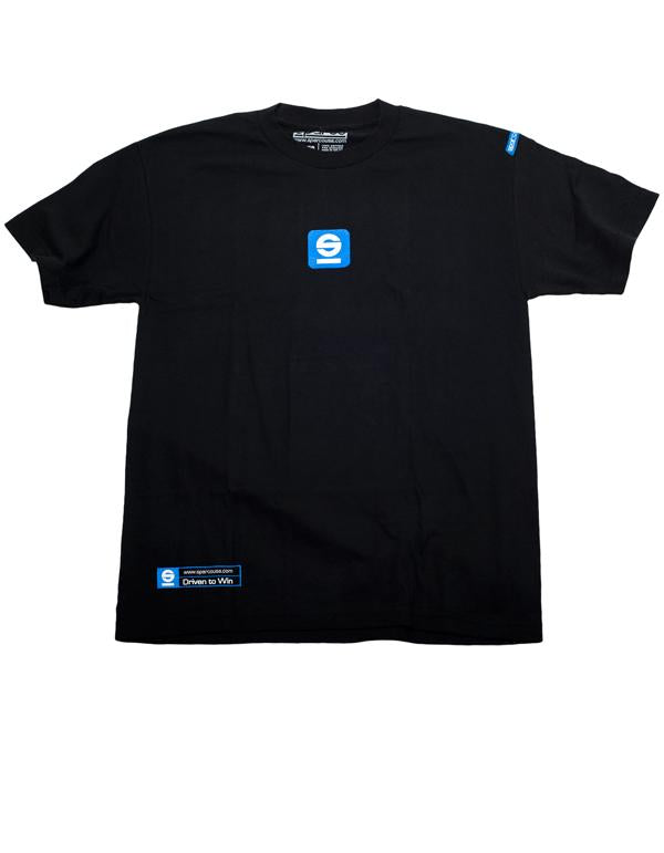 Sparco T-Shirt Tach Blk Sml