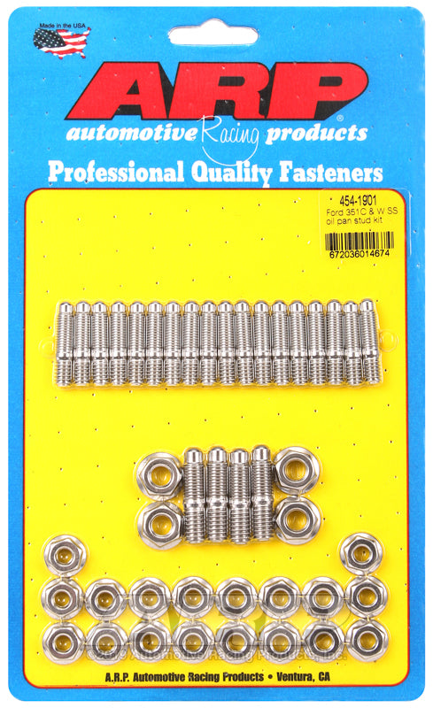 ARP Ford 351C and W SS Oil Pan Stud Kit