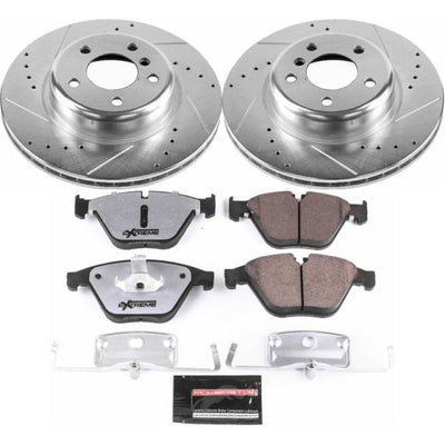 Power Stop 14-16 BMW 528i Front Z26 Street Warrior Brake Kit