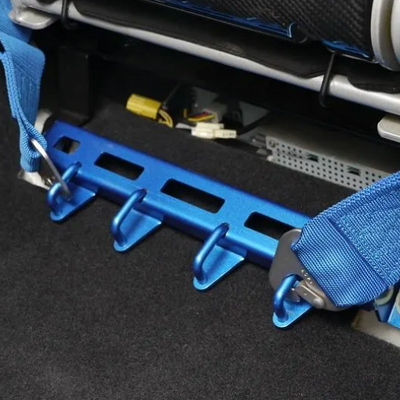 Cusco Power Brace, Seat Rail Plus Set (Right & Left) 15-21Subaru WRX STi & WRX