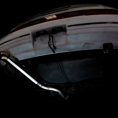 ISR Performance Series II - EP Single Tip Blast Pipe Exhaust Non Resonated- 89-94 Nissan 240sx (S13)