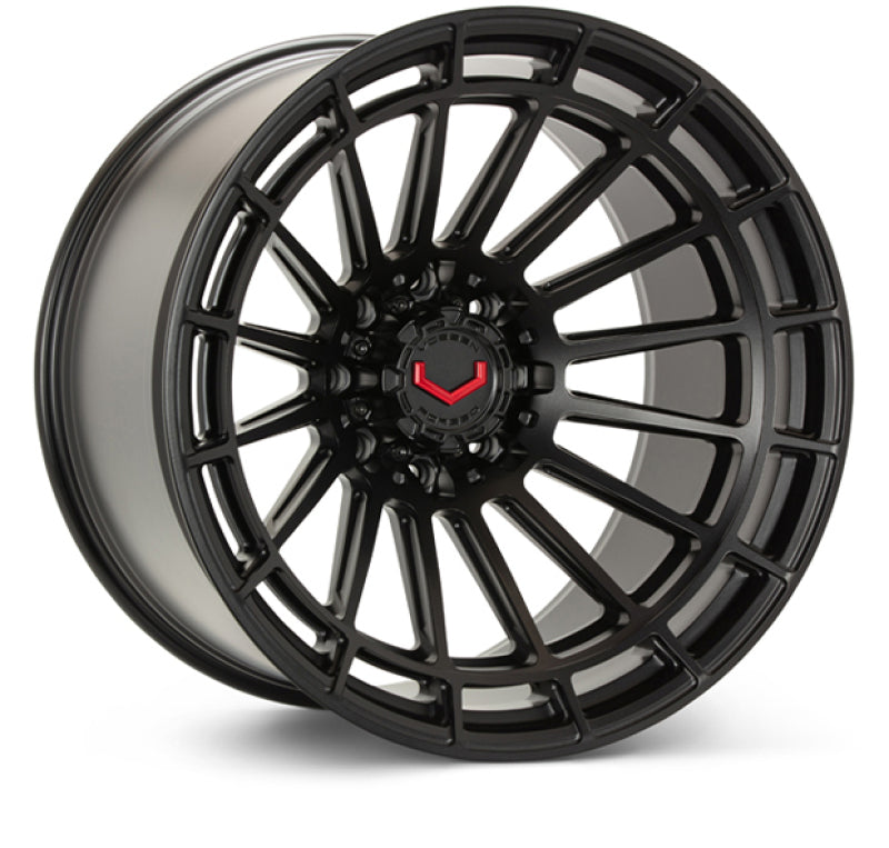 Vossen LCX-01 24x12 - 8x180 - ET44 - Ultra Deep - 124.3 - Satin Black Wheel