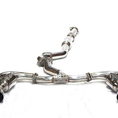 Invidia 2015+ Subaru WRX / STI Gemini/R400 Single Layer Quad Stainless Steel Tip Cat-Back Exhaust