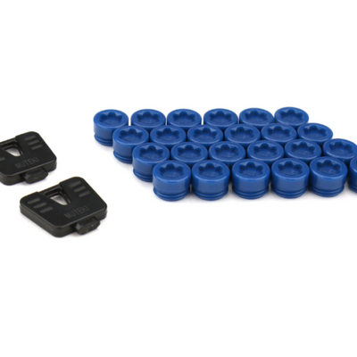 Wheel Mate SR45R Caps Set of 20 - Blue