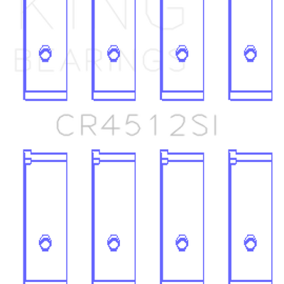 King Engine Bearings Honda D17A1/2 1.7L 16V (Size +0.75mm) Connecting Rod Bearing Set