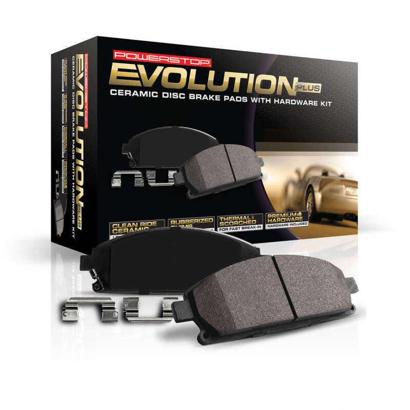 Power Stop 21-22 Chevrolet Trailblazer Rear Z17 Evo Ceramic Pad w/Hardware