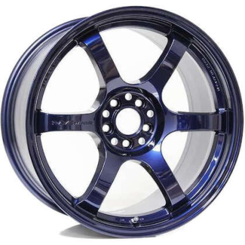 Gram Lights 57DR 18x9.5 +38 5x120 Eternal Blue Pearl Wheel