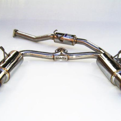 Invidia 00+ S2000 70mm Dual Titanium Tip Cat-back Exhaust